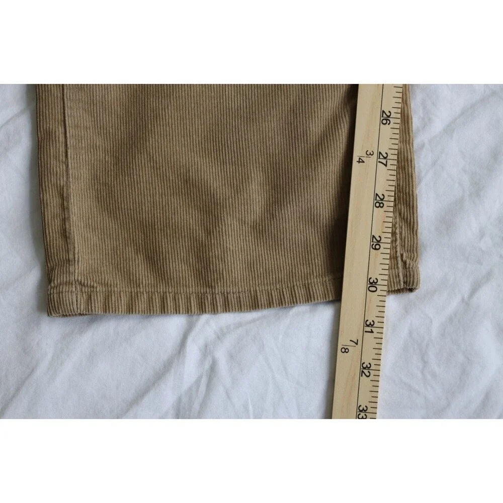 Polo Ralph Lauren Corduroy Pants Men’s 34x30 Tan Beige Straight Leg Classic